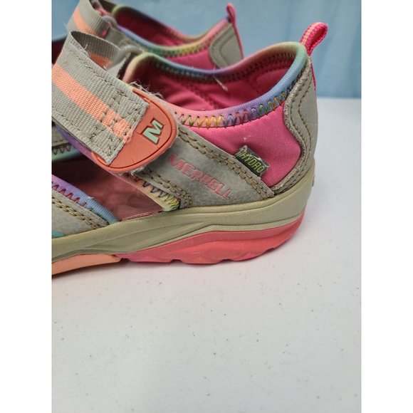 Merrell Hydro hiking Closed-toe sandals Kids Size 5M Water Breathable Unix - Picture 3 of 6